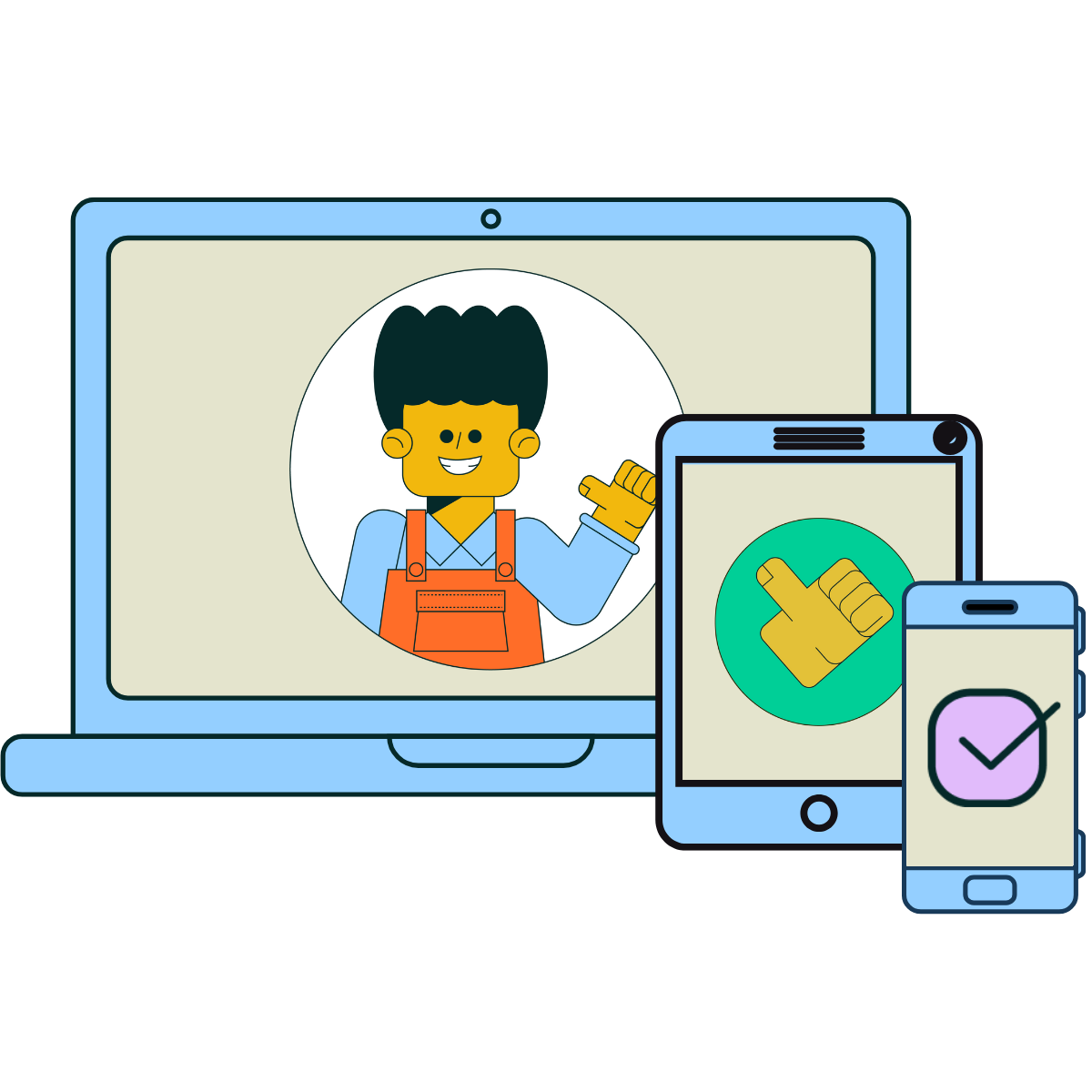 Why DS screen tablet mobile