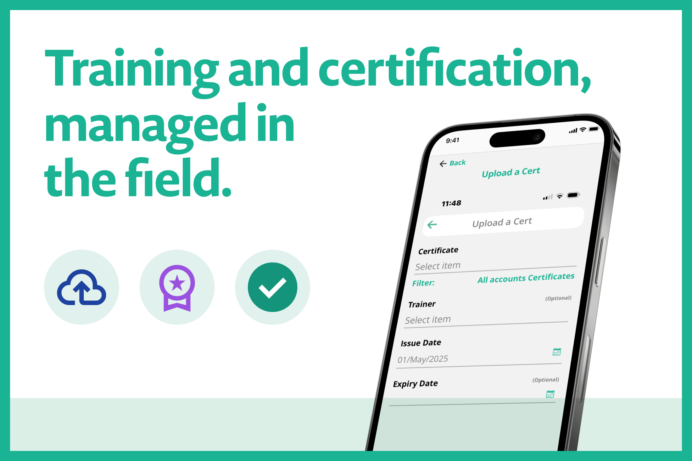 Training and certification, managed in the field | HSI Donesafe UK